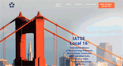 Desktop Screenshot of local16.org